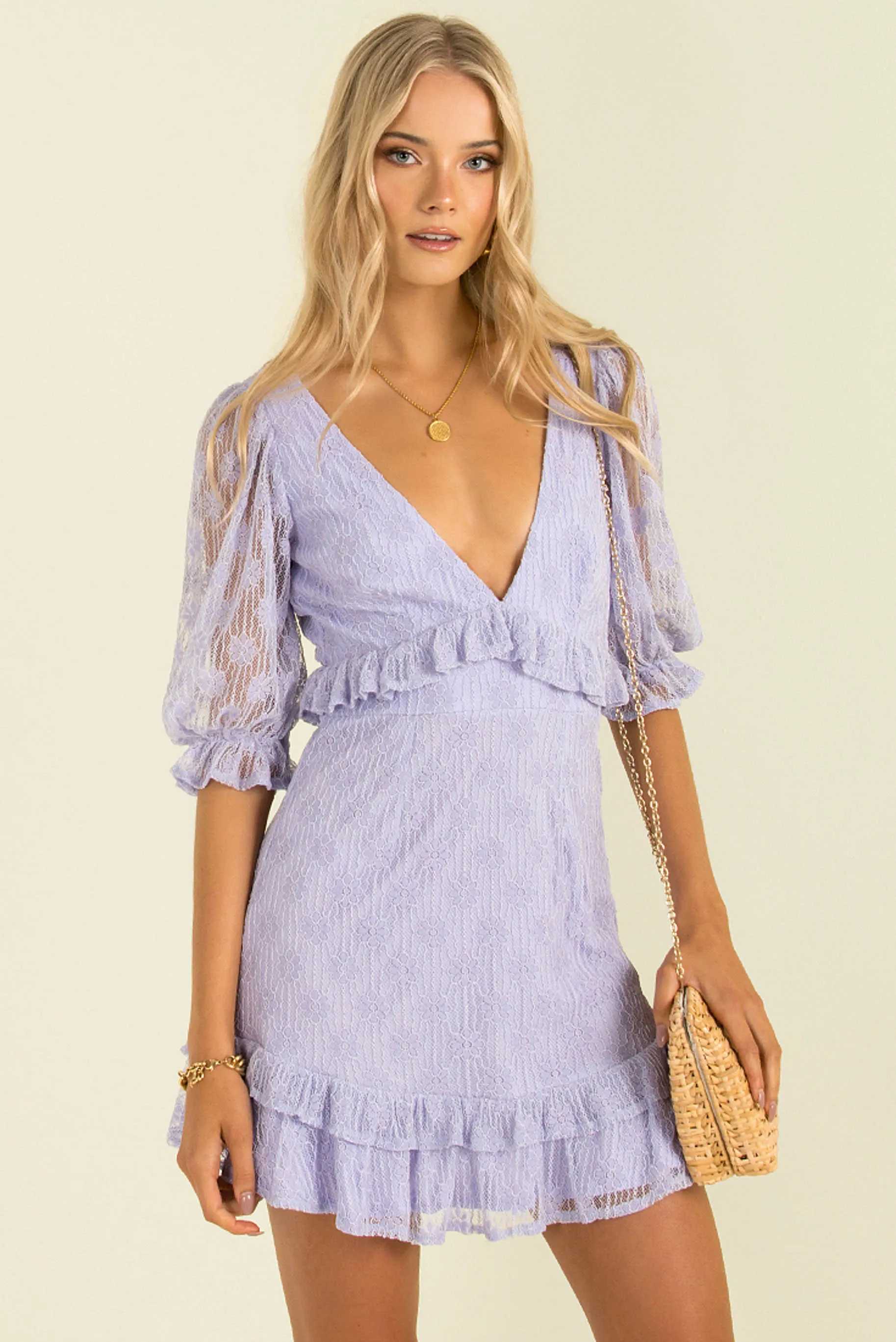 Abigail Dress / Lilac