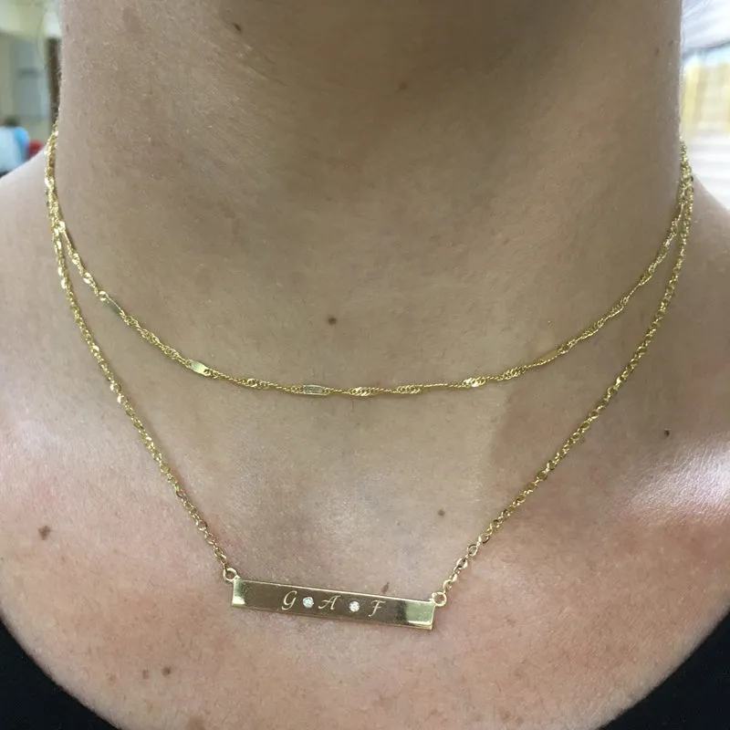 Bar Necklace