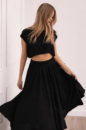 Bessie Two Piece Set - Black