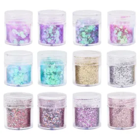 Confetti Glitters Set (12 pots)