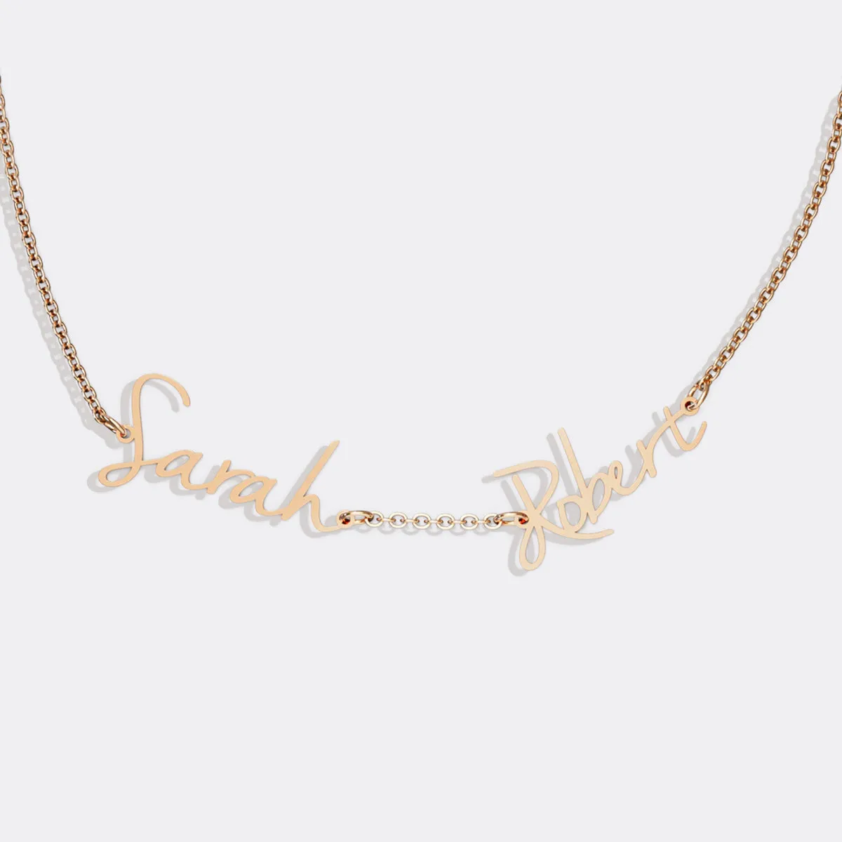 Fairy Double Name Necklace