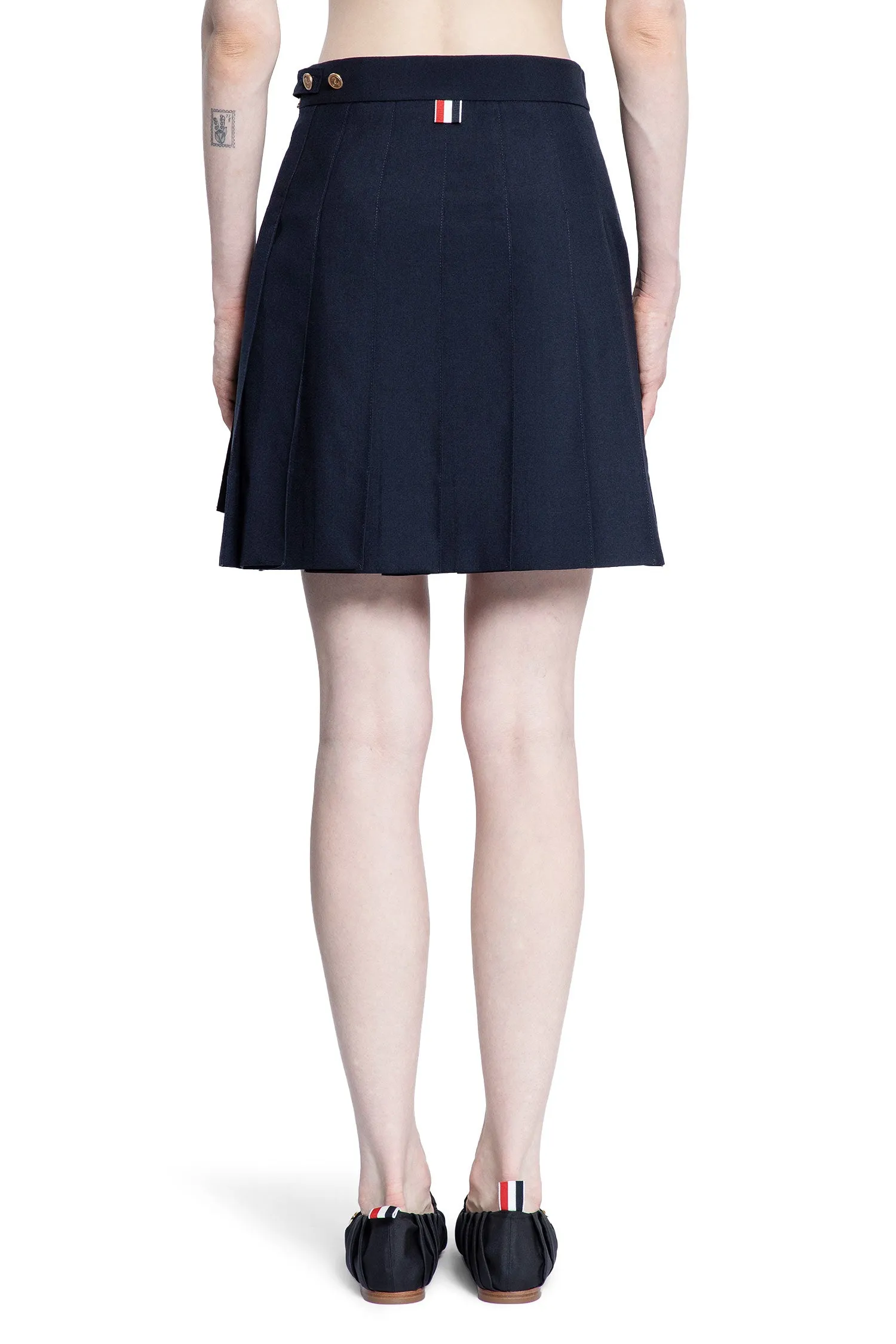 THOM BROWNE WOMAN BLUE SKIRTS